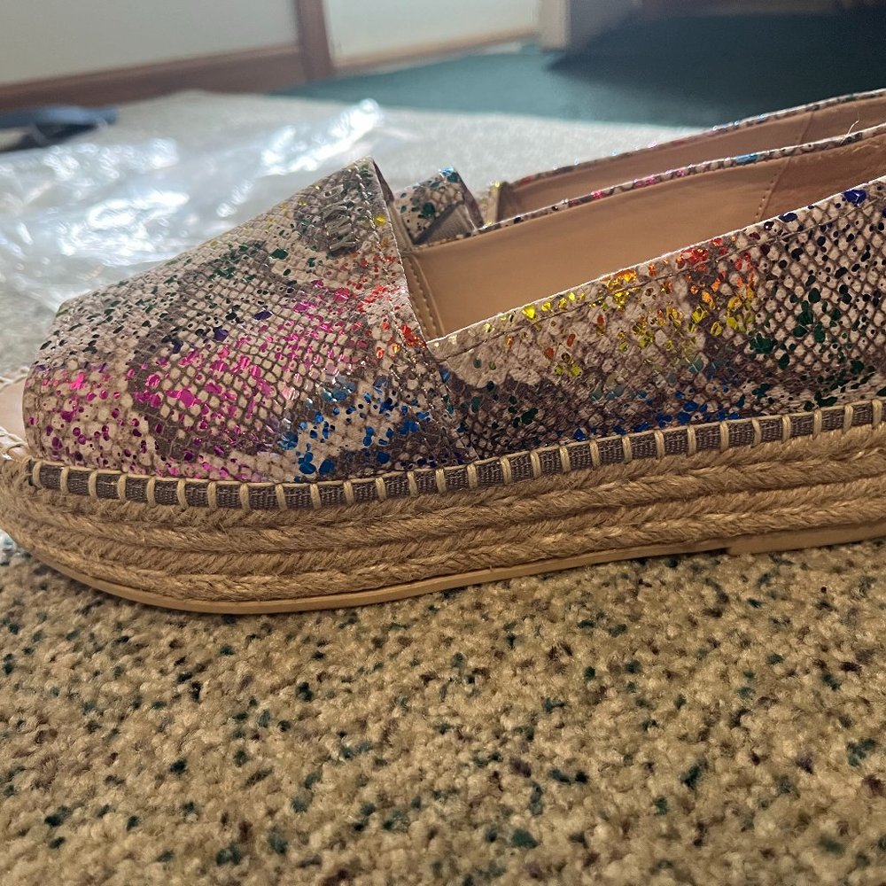 Donna Karan New York Iridescent Espadrilles